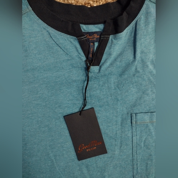 Good Man Brand Blue Casual Shirt NWT - Picture 8 of 8